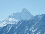 Mt.Nandadev peak view from auli point,